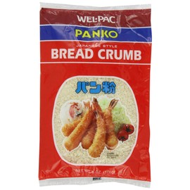 Welpac Japanese Style Panko Bread Crumbs, 6-Ounce (Pack of 6)