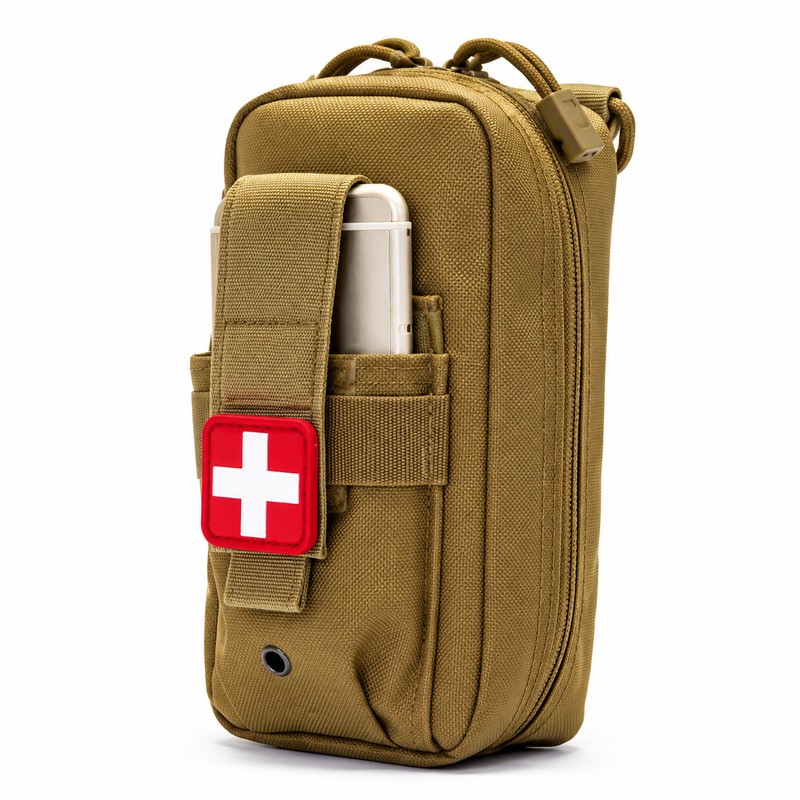 Tactical First Aid Pouch for Outdoor Gear Storage – Durable