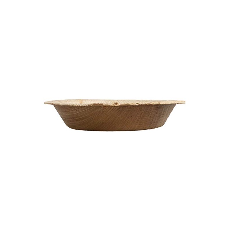 KOKA Palm Leaf Disposable Plates Round Environmentally Friendly Disposable Tableware