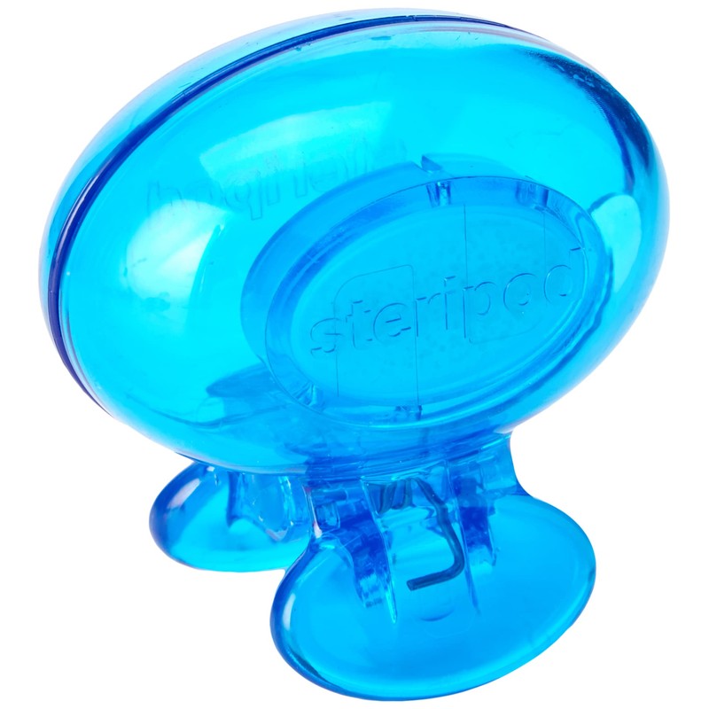 Steripod Clip-On Toothbrush Protector Exclusive Multi Color, 2 Count (Pack