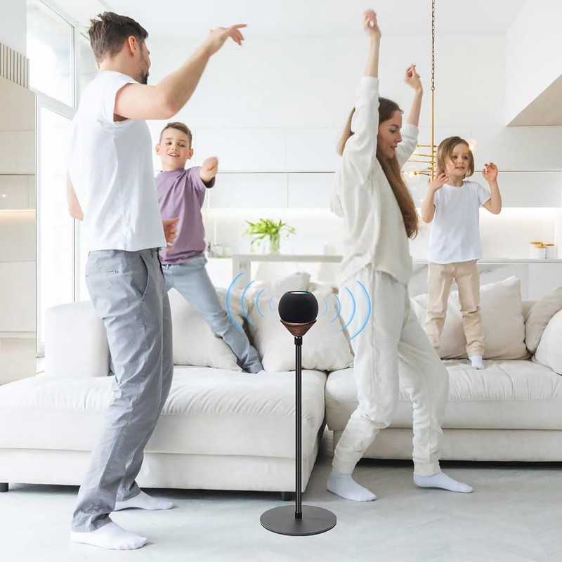 Floor Stand is Suitable for Homepod Mini, with Adjustable Height,