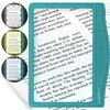 MAGNIPROS 5X [Rechargeable] LED Page Magnifier | 3 Stepless Color