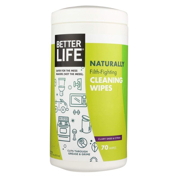 Better Life, Cleaner Wipes All Purpose, 70 Count