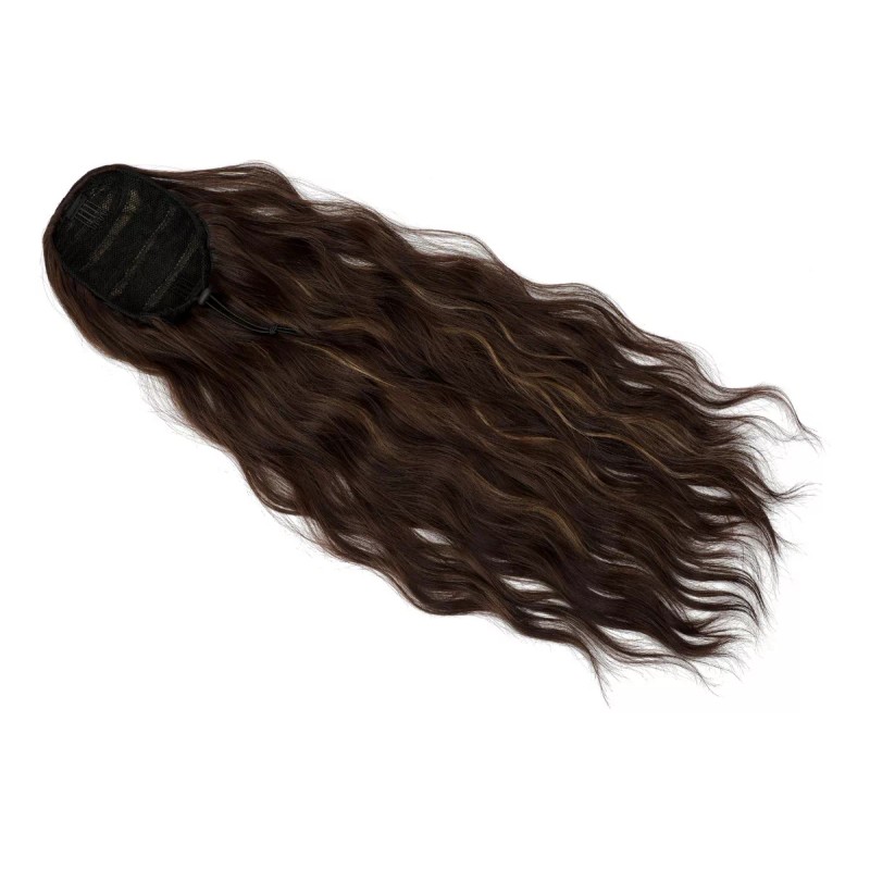 Xbwig Extensiones Natural Coletas Cola Caballo Ondulado 24 PLG