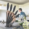 5pc Kitchen Knife Set & Block - Brooklyn by Taylors