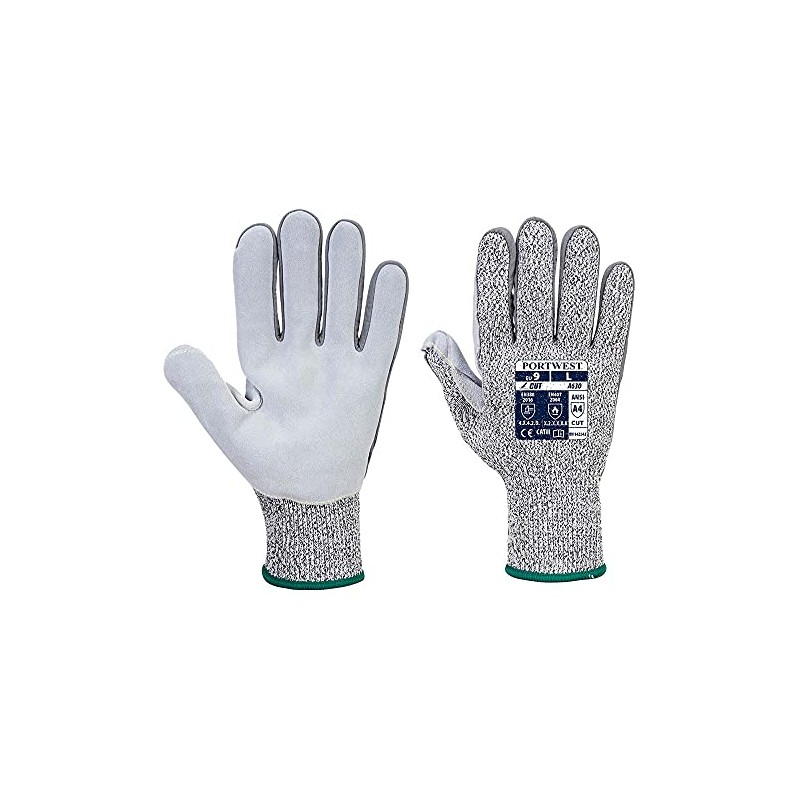 Portwest A630 Cut Resistant Razor - Lite Glove Grey, Medium