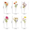 Framendino, 192 Pack Wildflower Cupcake Toppers Flower for Shower Wedding