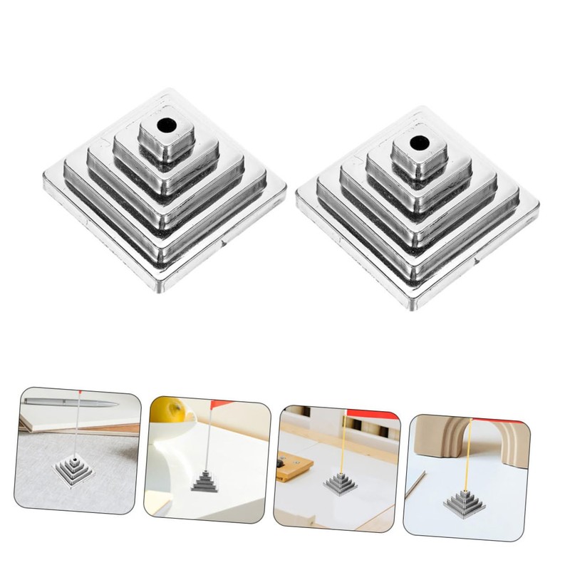 Outanaya 10pcs Small Desk Flag Holders Durable Flag Stands for