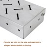 Smoker Box for Grill,Stainless Steel Smoking Box for All Grills,Heavy