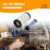 WDPART Filter Kit 6Pcs for LS Tractor MT125 Replace OE#11930535150