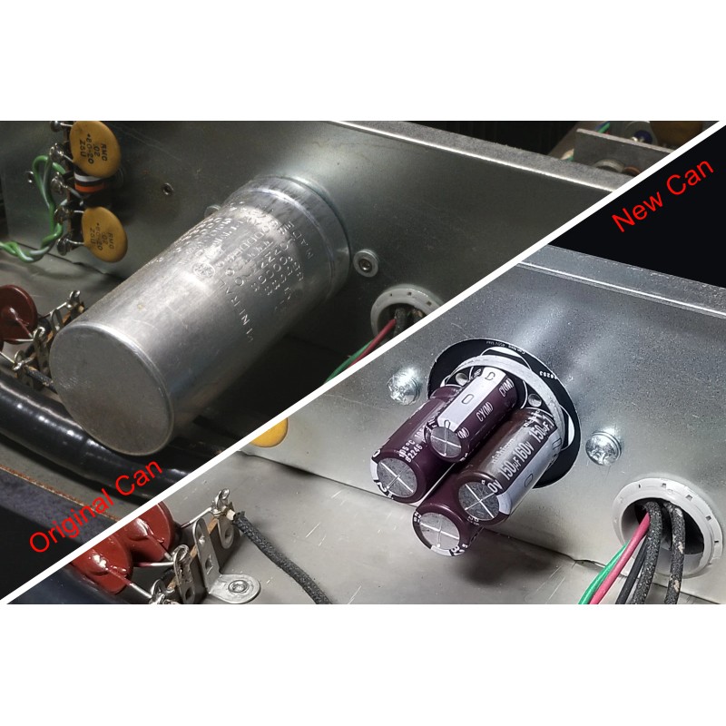 McIntosh MC2100, MC2105, MC2300 Can Capacitor Replacement Kit (066-095)