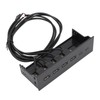 USB Front Panel Hub 5.25in 4 Ports High Speed Stable
