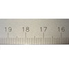 WRS Precision Marking Gauge, Matte Chrome-Plated, Lasered Scale, mm Graduation,