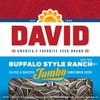 DAVID Seeds Roasted and Salted Buffalo Style Ranch Jumbo Sunflower