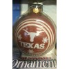 Forever Collectibles TEXAS GLASS CHRISTMAS ORNAMENT Glass Ball (H 2