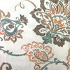 Envogue Pumpkin Paisley Tablecloth Orange Brown Fall Thanksgiving Cotton 60x102