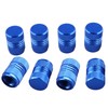 Futheda 8 Pcs Aluminum Alloy Car Tyre Dust Caps Universal