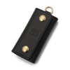 IL BISONTE Key Case, Leather, Genuine Leather, Cowhide Leather, Women's,