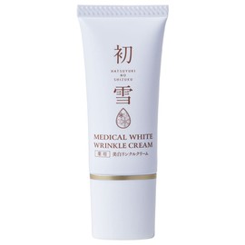 Hatsuyuki no Shizuku Wrinkle Improvement Linkle Cream for Age Wrinkles on Nasolabial Folds, Eye Area, and Mouth Area with Active Ingredient Niacinamide Moisturizing Cream Medicinal Skin Lightener