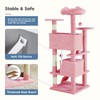 DUMOS 54-inch Indoor Cat Tree Tower –Multi-Level Pet House for