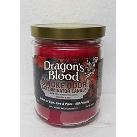 Smoke Odor Exterminator Jar Candle, Dragons Blood 13 oz