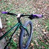 Dymoece Mountain Bike Handlebar Grips,Ergonomic Design Dual Lock-on for Bicycle
