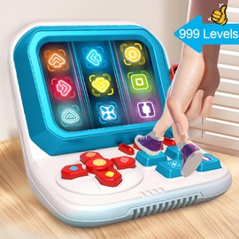 Handheld Speed Pushing Game Machine Finger Dance Machine Support One-Handed Play, Multi-Player Play, for Boys and Girls