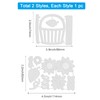 GLOBLELAND Sunflower Cutting Dies for Card Making Flower Basket Cut