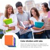 HABGP 96Pcs/12 Set 8 Tab Dividers for 3 Ring Binder,