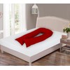 Red 12FT U Shape Pillow Cover Case Only- Pregnancy, Nursing