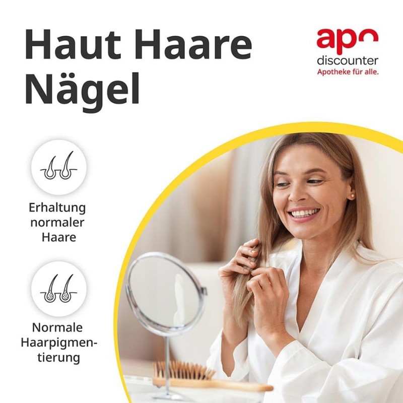 Apodiscounter Skin Hair Nails Capsules Pack of 60