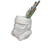 Stormtrooper Pen and Pencil Holder, White vase for plants 3D