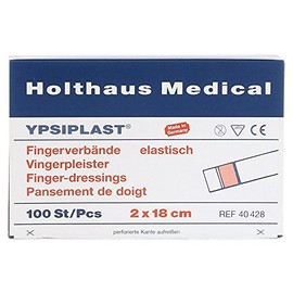 FINGERVERBAND YPSIPLAST elastisch 2x18 cm haut 100 St