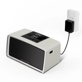 One-Touch Simple Music Player for Seniors | 32GB TF Card |6,000 Songs(Grey)