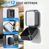 Smart Key Lock Box - Bluetooth APP(Tuya APP) Control &