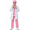 Doctor Costume for Kids Scrubs Pants with Accessories Set Children