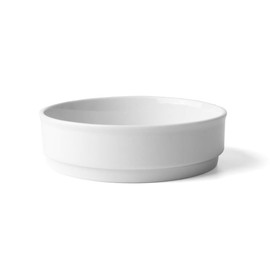 Holst Porzellan GVE 080 Stew Bowl 0.80 L Stackable White 17.4 x 17.4 x 5.2 cm