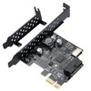 YBBOTT PCIE SATA Expasion Card USB 3.2 GEN1 5Gbps Type