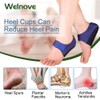 Welnove 2PCS Heel Protectors, Heel Sleeves Pads, Heel Pads Cushion,
