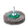 Lessmann 417363 Entrostung Wire Brush, Stainless Steel 70 mm x
