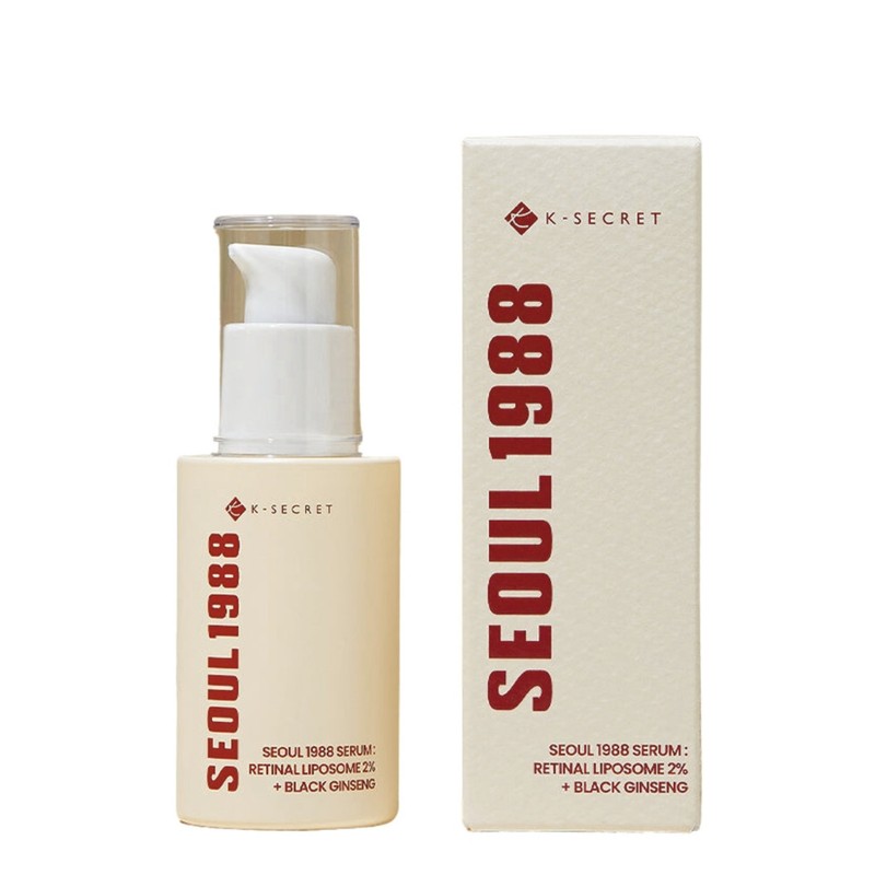 K-SECRET SEOUL 1988 Retinal Liposome 2% + Black Ginseng Serum