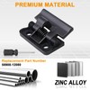 BESTAOO Center Console Lid Latch Metal Replacement Compatible with Toyota