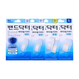 Band Doctor Waterproof Aqua (Regular/Large/Mixed) Mixed (10 sheets) 5ea