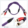 Levemolo Rca Cables for Car Audio Home Theater Amplifier Speaker