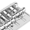 4 String Bass Bridge Assembly Lateral Adjustment Support Greater String