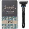 Jeremy's Razors for Men: Precision 5 Blade Razor - Stainless
