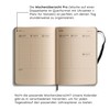 matabooks Samaya 2026 A5 Calendar, Colour: Black, Vegan Year Planner