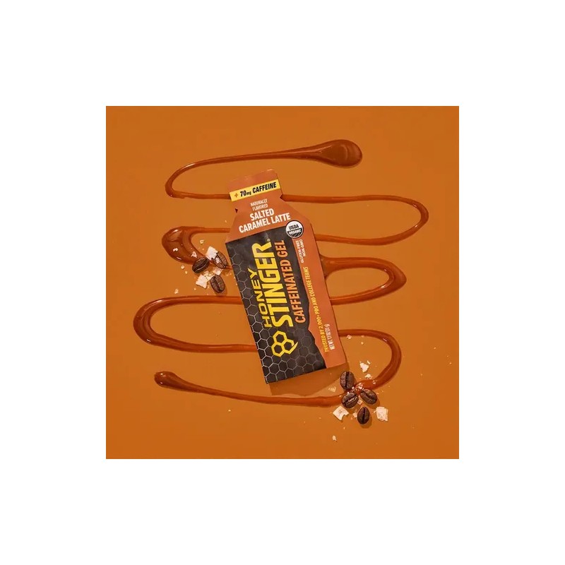 Honey Stinger Gel De Energía Con Cafeina 12 Pack Latte