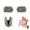 MOCOFO Solid Color Cosmetic Pouch Trinket Pencil Case Large Capacity