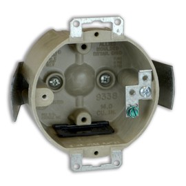 Allied Moulded H9338=ESGK 3-1/2-Inch Diameter Round Fiberglass Box